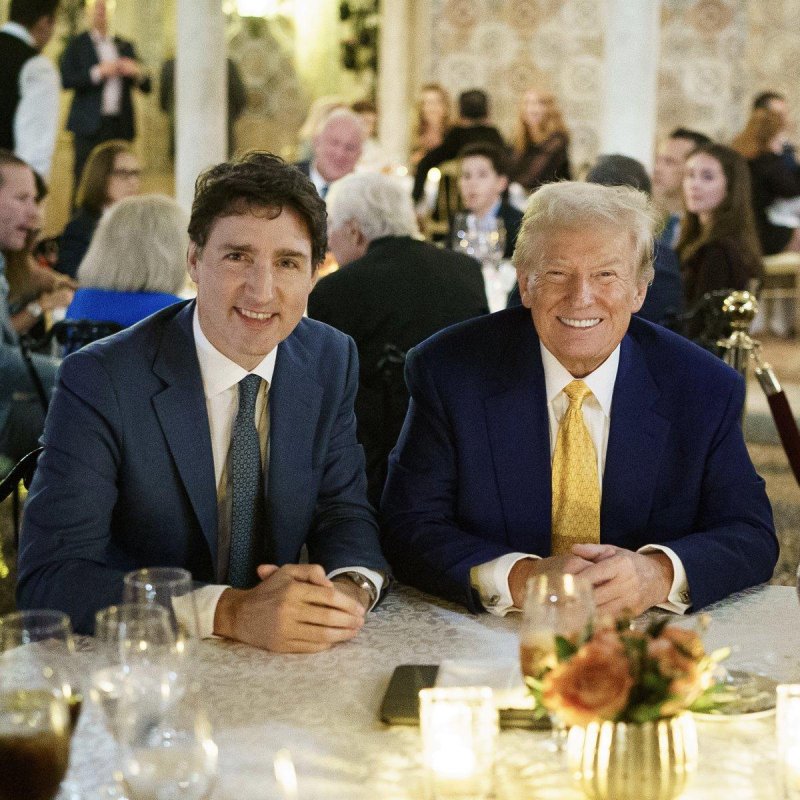 Trump and Trudeau meeting